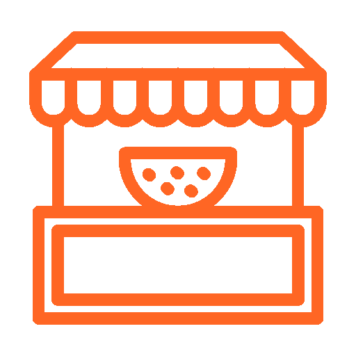 Иконка мерчандайзинг - стойка