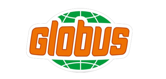 Лого сети, в которой мы делаем мерчандайзинг - Глобус